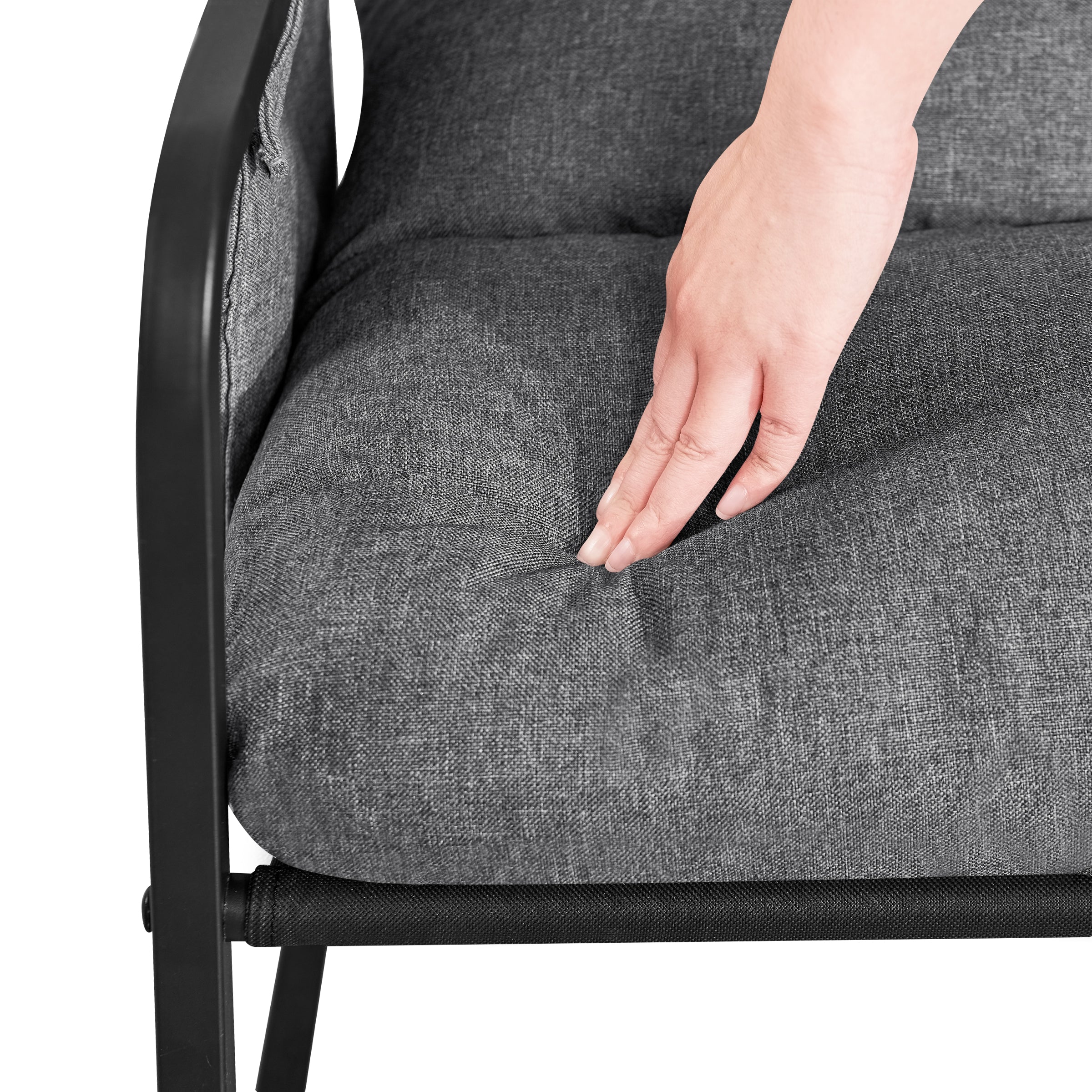 Comfort Upholstered Fabric Armchair