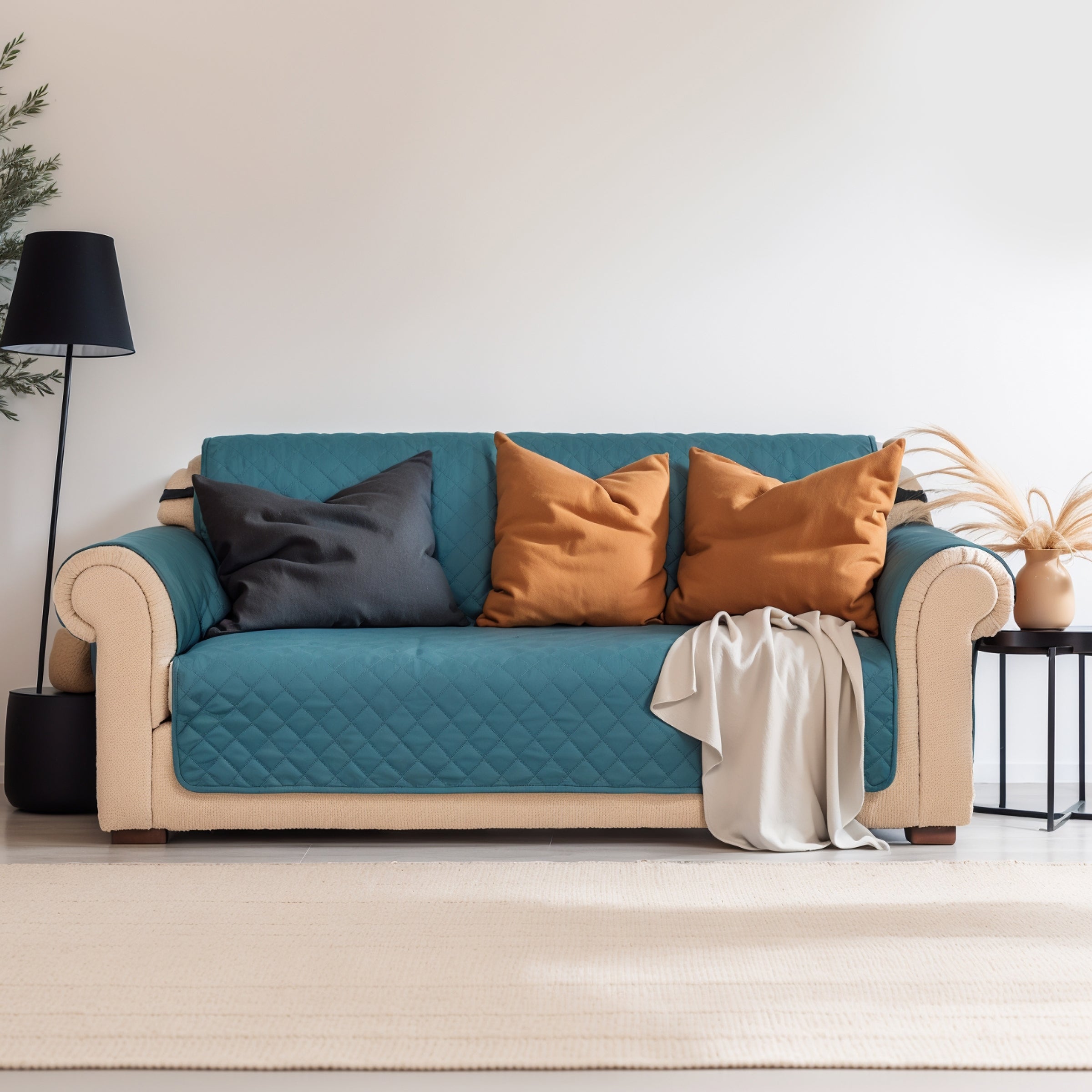 Connor WaterProof Sofa cover With Pockets