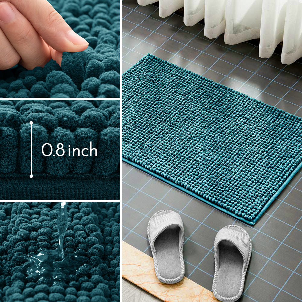 Ultra Soft Chenille Bathroom Rugs – Tafts